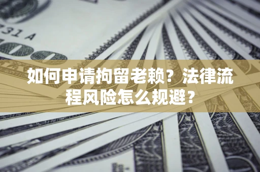 武汉如何申请拘留老赖？法律流程风险怎么规避？