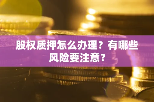 武汉股权质押怎么办理？有哪些风险要注意？