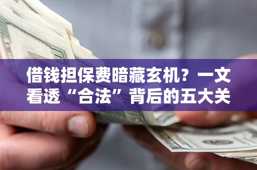 武汉借钱担保费暗藏玄机？一文看透“合法”背后的五大关键陷阱