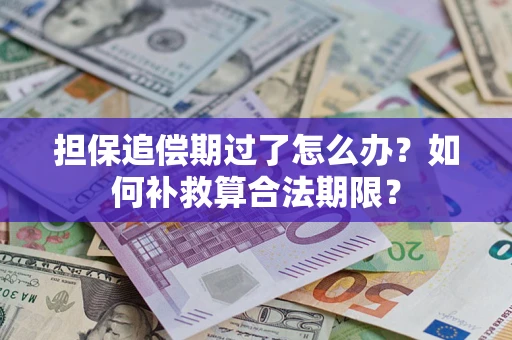 武汉担保追偿期过了怎么办？如何补救算合法期限？