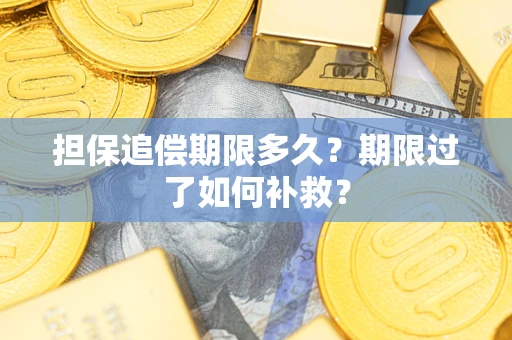 武汉担保追偿期限多久？期限过了如何补救？