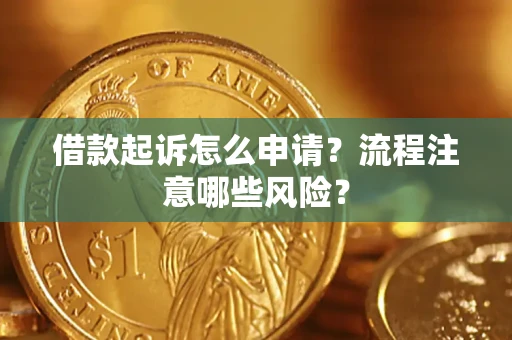 武汉借款起诉怎么申请？流程注意哪些风险？